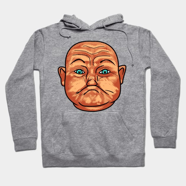 Ugly Gurn Face Ugly Hoodie TeePublic